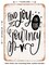 DECORATIVE METAL SIGN - Find Joy In the Journey - Vintage Rusty Look